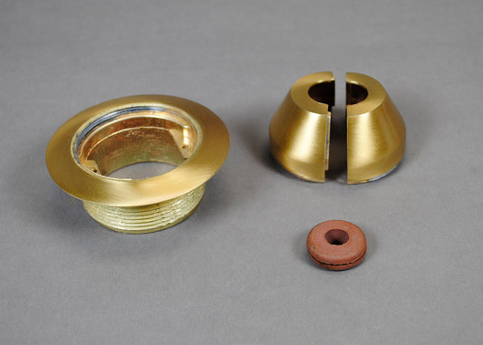 1204BF - Wiremold - 1204BF Communication Service Fitting in Brass