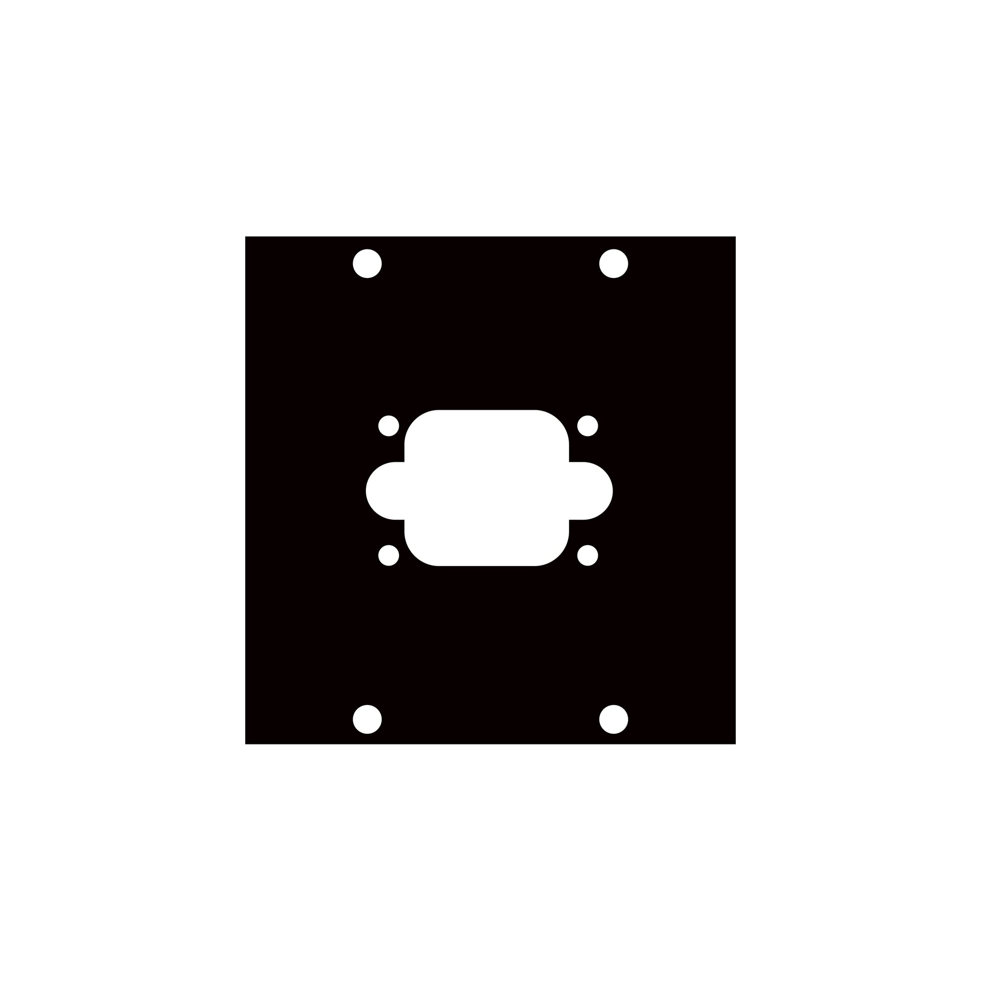 1G1 - Middle Atlantic - UCP Module with G1 Punchout