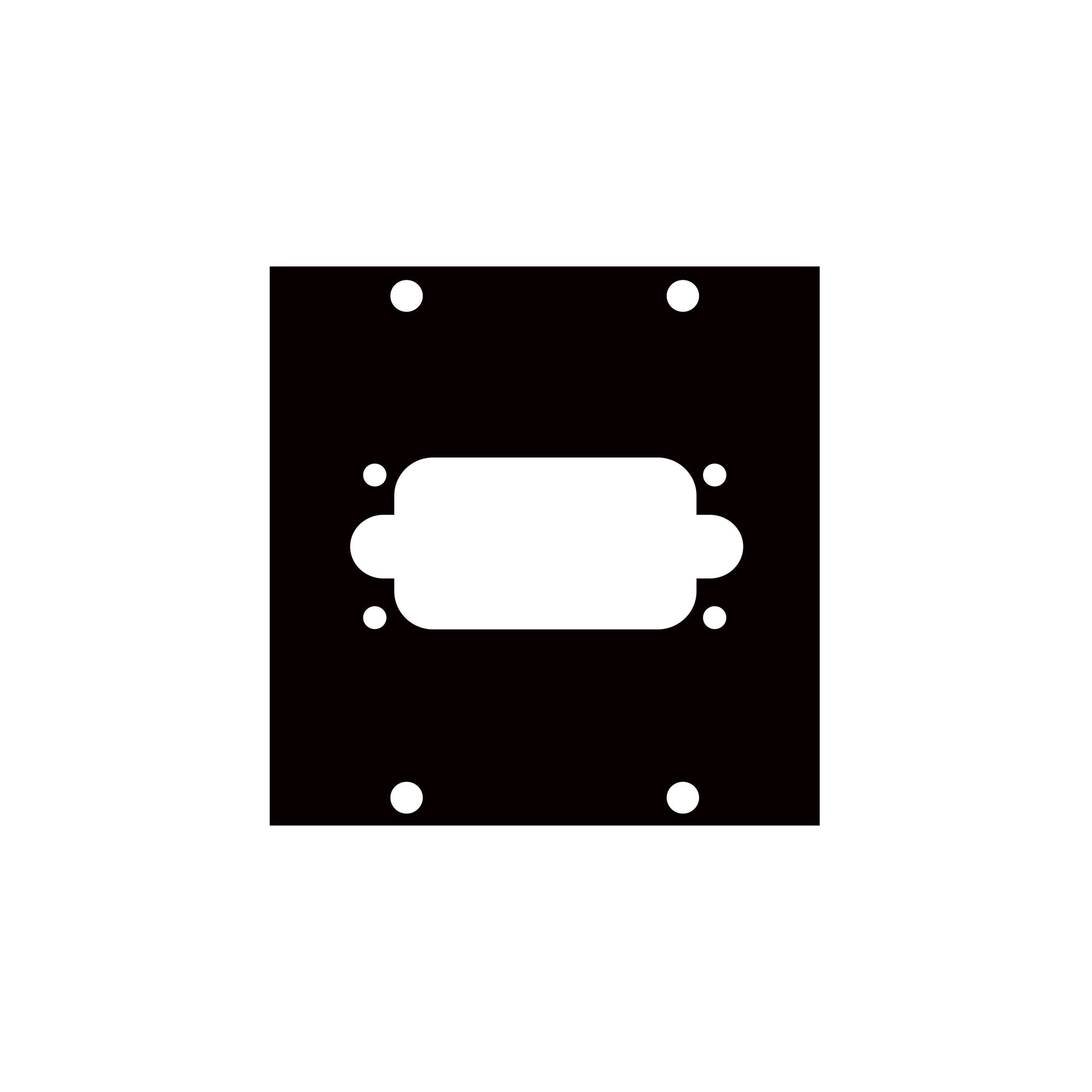 1G2 - Middle Atlantic - UCP Module with G2 Punchout