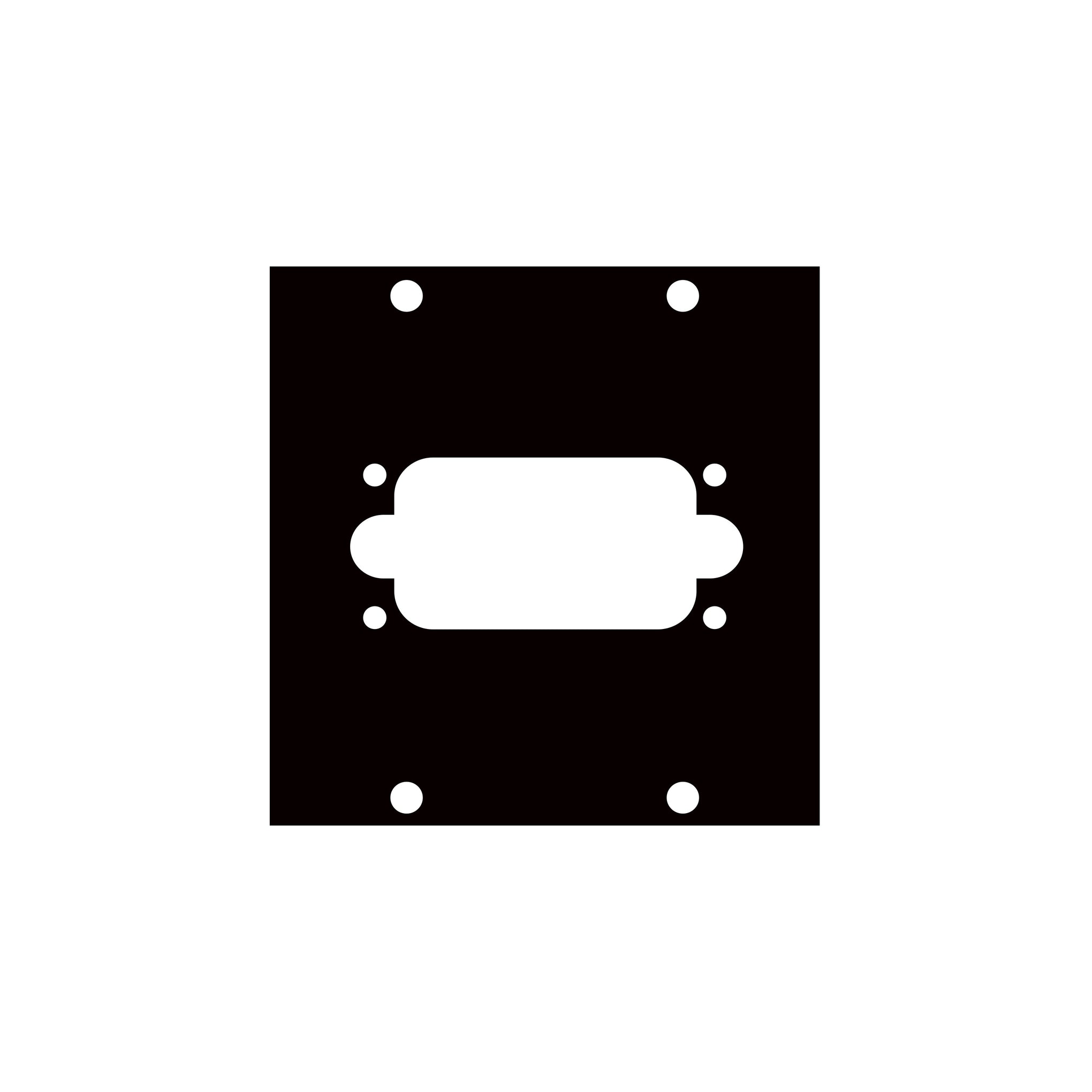 1G2 - Middle Atlantic - UCP Module with G2 Punchout