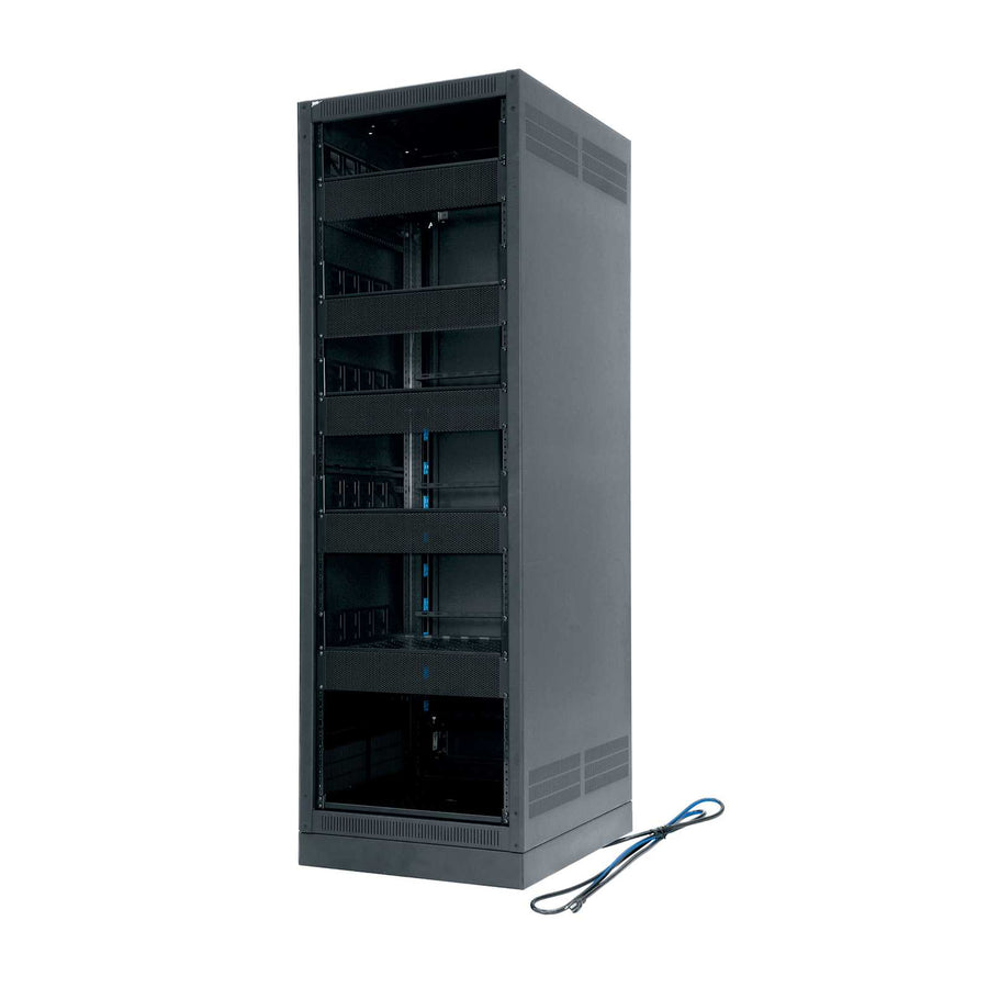 27 RU ERK Series Rack, 25 Inches Deep, Configured