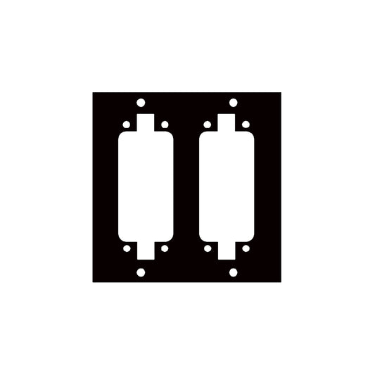 2DL96 - Middle Atlantic - UCP Module with DL Series Multipin Punchout