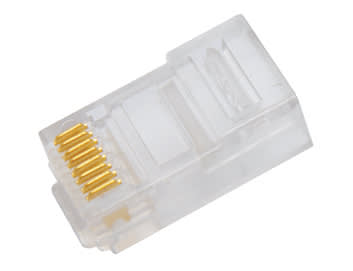 High Performance RJ45 Modular Plugs 10 Packs