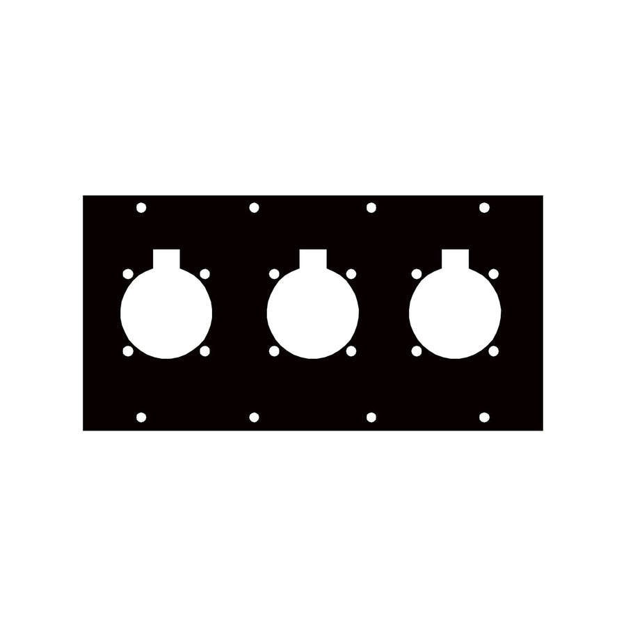 UCP Module with Three Circular Flange Punchouts