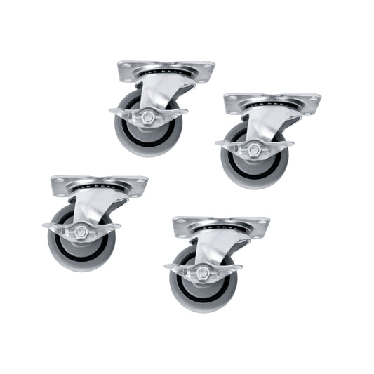 5WLR - Middle Atlantic - Caster Kit for Slim 5 Series LockingFine Floor