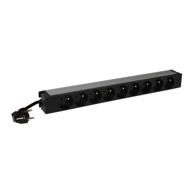 19 Inch PDU LCS³ - 1 U - 9 Outlets X 2P+E - French Standard