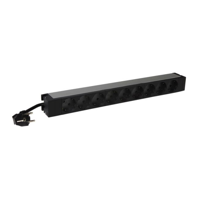 19 Inch PDU LCS³ - 1 U - 9 Outlets X 2P+E - German Standard