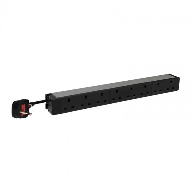 19 Inch PDU LCS³ - 1 U - 8 Outlets X 2P+E - British Standard