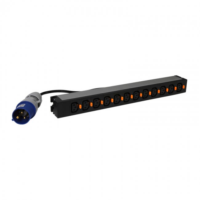 19 Inch PDU LCS³ - 1 U - 12 Outlets X C13 - IEC 60320 Standard
