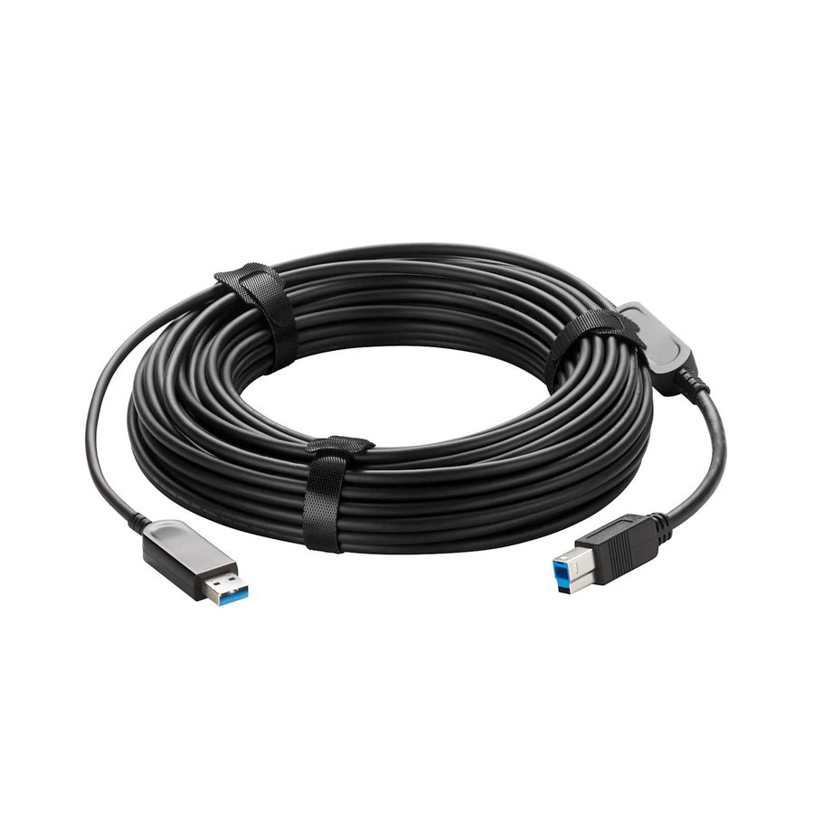 USB 3.2 Gen 2 Type B to Type A Active Optical Cable Plenum from Vaddio