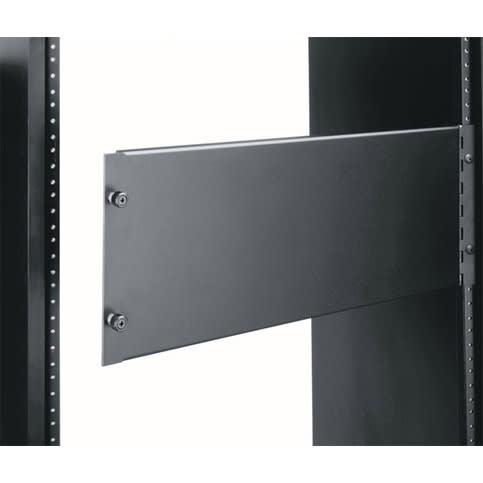 4 RU Blank Rack Panel, Hinged