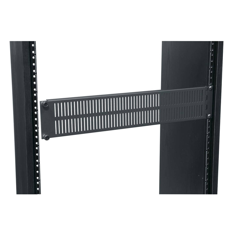 2 RU Rack Vent Panel, Hinged