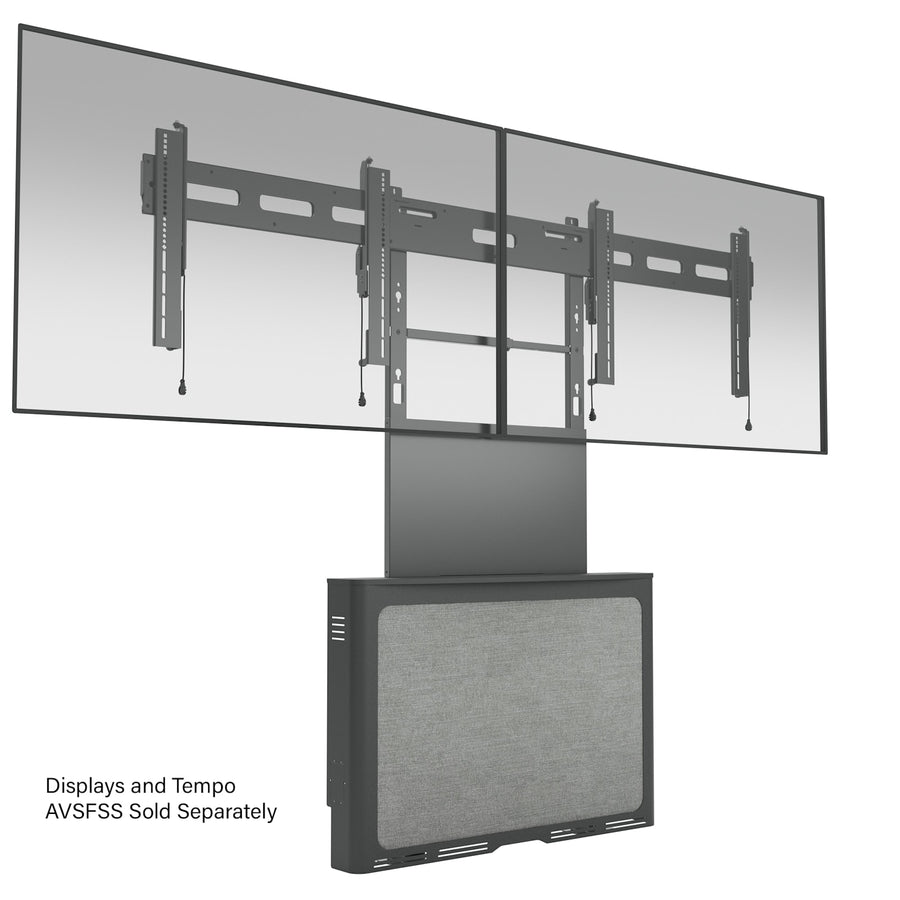 Mid Cover Extension Accessory for AVSFSS Flat Panel Floor Support System