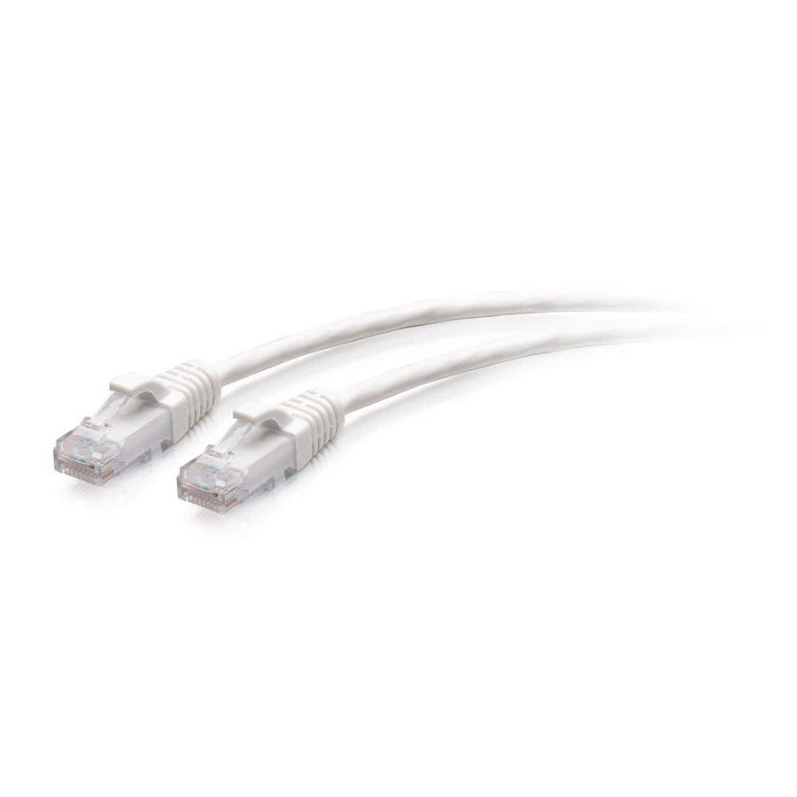15ft (4.5m) Cat6a Snagless Unshielded (UTP) Slim Ethernet Patch Cable - White