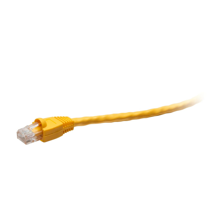 6in (0.15m) TAA-Compliant F-Series Cat6 Snagless Unshielded (UTP) Network Cable - Yellow