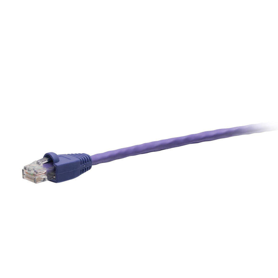 14ft (4.3m) TAA-Compliant F-Series Cat6 Snagless Unshielded (UTP) Network Cable - Purple