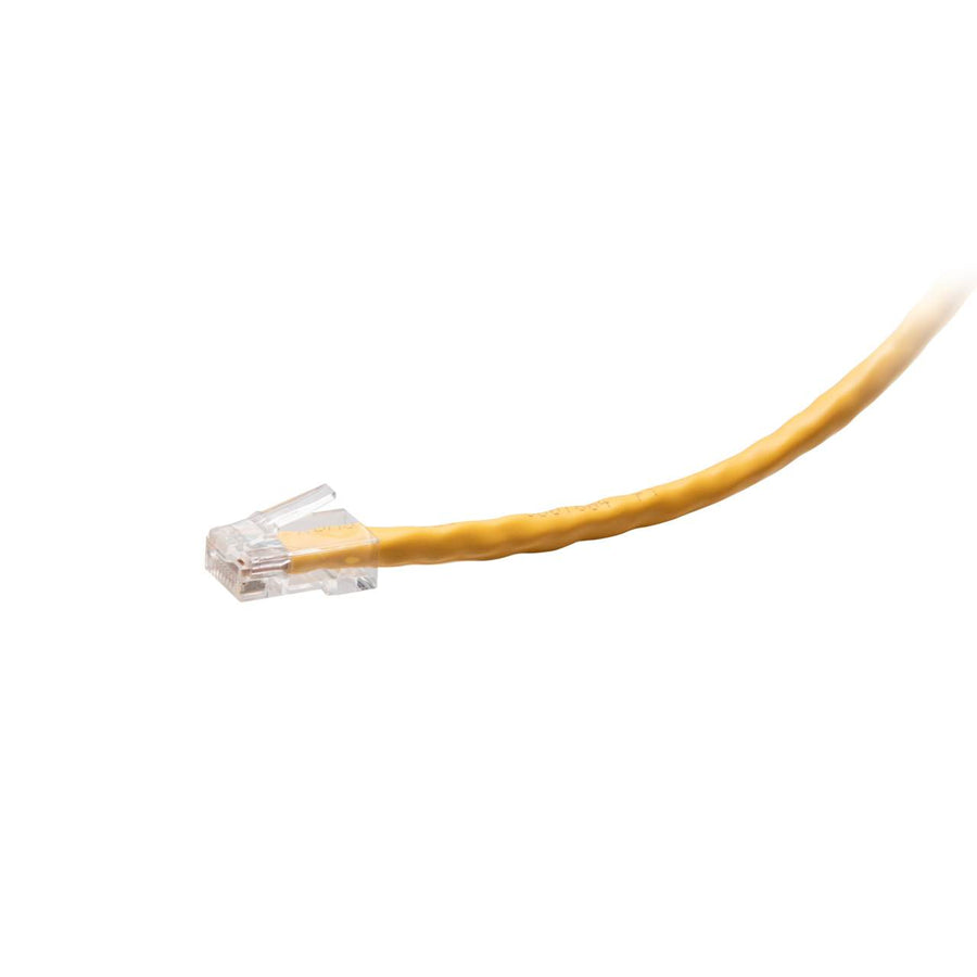 6in (0.15m) TAA-Compliant F-Series Cat6 Non-Booted Unshielded (UTP) Network Cable - Yellow