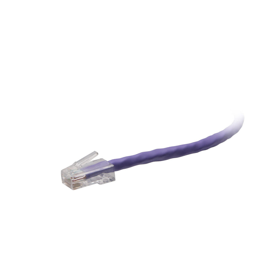 15ft (4.6m) TAA-Compliant F-Series Cat6 Non-Booted Unshielded (UTP) Network Cable - Purple