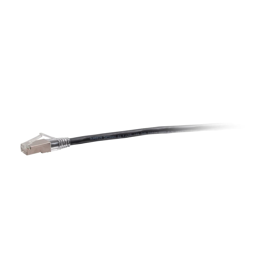 14ft (4.3m) TAA-Compliant F-Series Cat6a Snagless Shielded (STP) Network Cable - Black