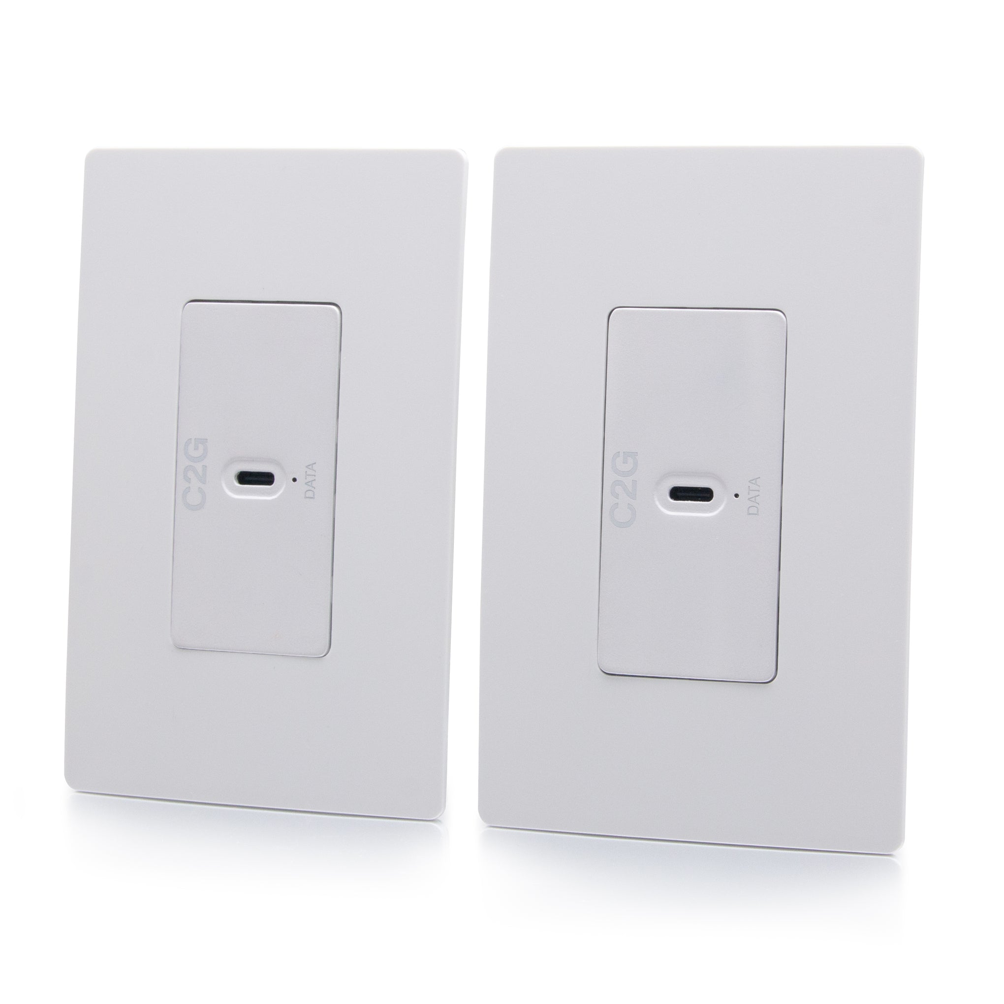 C2G54268 - C2G - Superbooster 1 Port USB over Cat6a Wall Plate to Wall Plate Extender Kit USB 3.2 Gen1 5Gbps