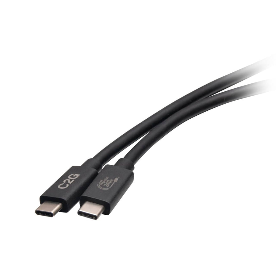 3.3ft (1m) USB 4.0 USB-C to C (48V 5A) 240W Charging Cable - Black