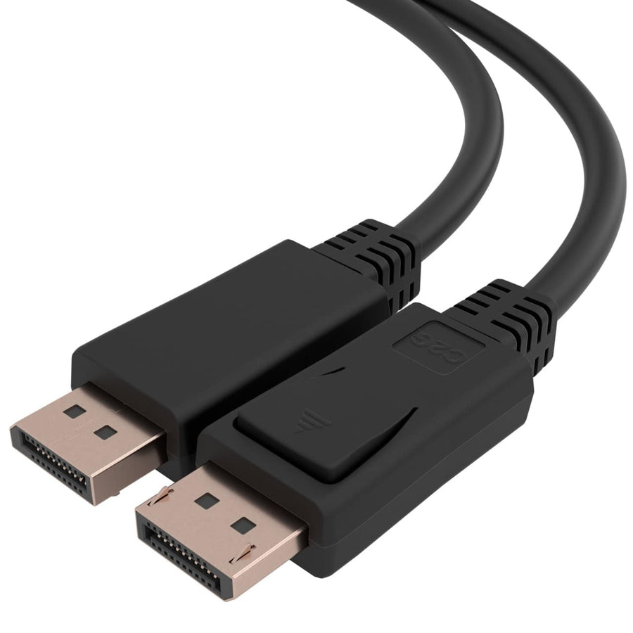 3ft (0.9m) C2G TAA-Compliant DisplayPort™ Cable with Latches-8K 60Hz