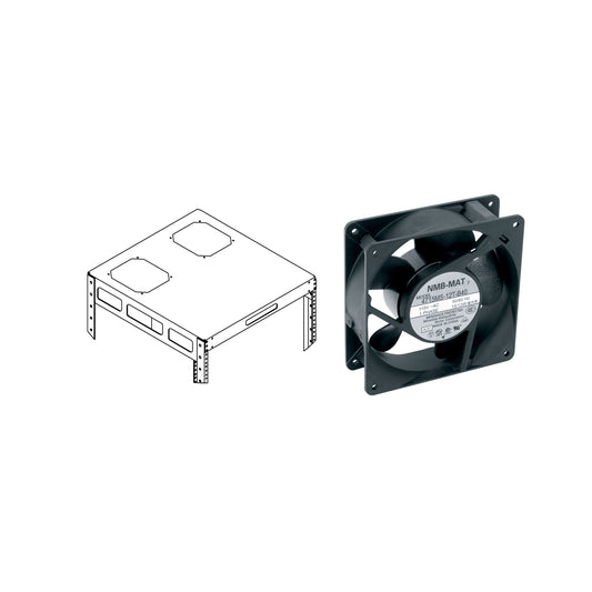 AXS-FAN - Middle Atlantic - 57 CFM Fan Kit for AXS Series Rack