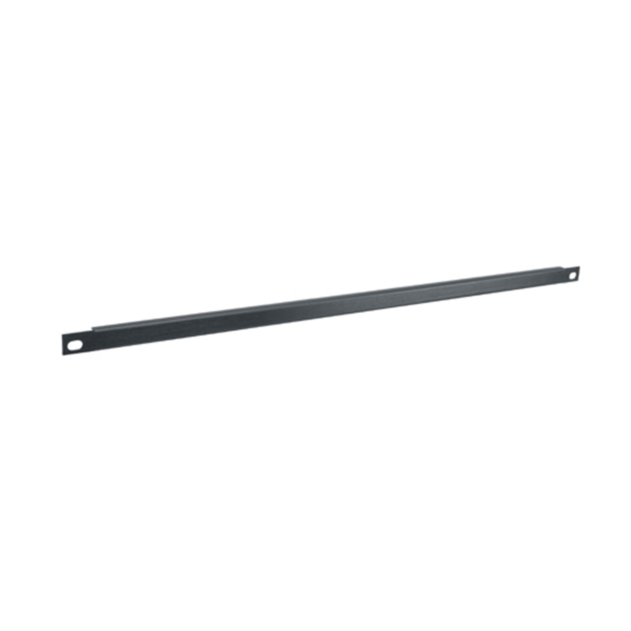 BL1-3 - Middle Atlantic - 13 RU Flanged Blank Rack Panel Black Brushed and Anodized Aluminum