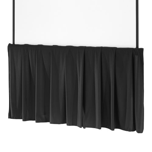 Da-Lite Black Tripod Skirt For 84" Wide Tripod Screen