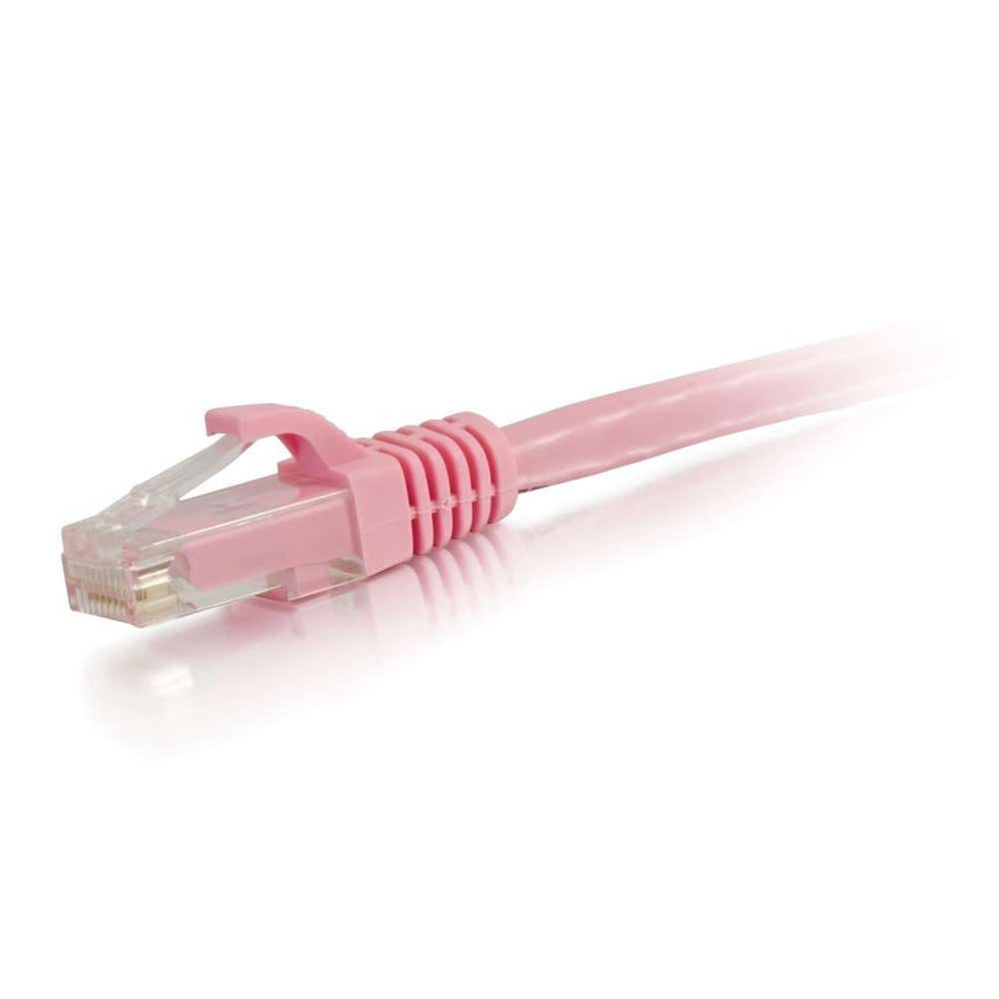 8ft (2.4m) Cat6 Snagless Unshielded UTP Ethernet Network Patch Cable - Pink