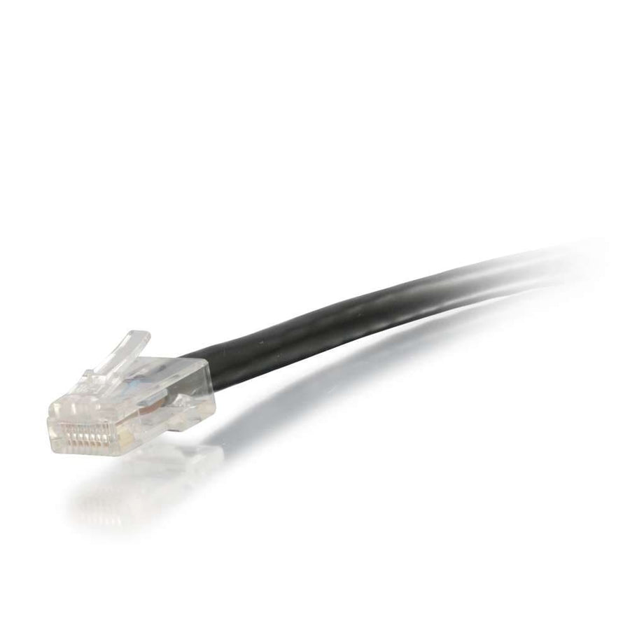1ft (0.3m) Cat6 Non-Booted Unshielded UTP Ethernet Network Patch Cable - Black