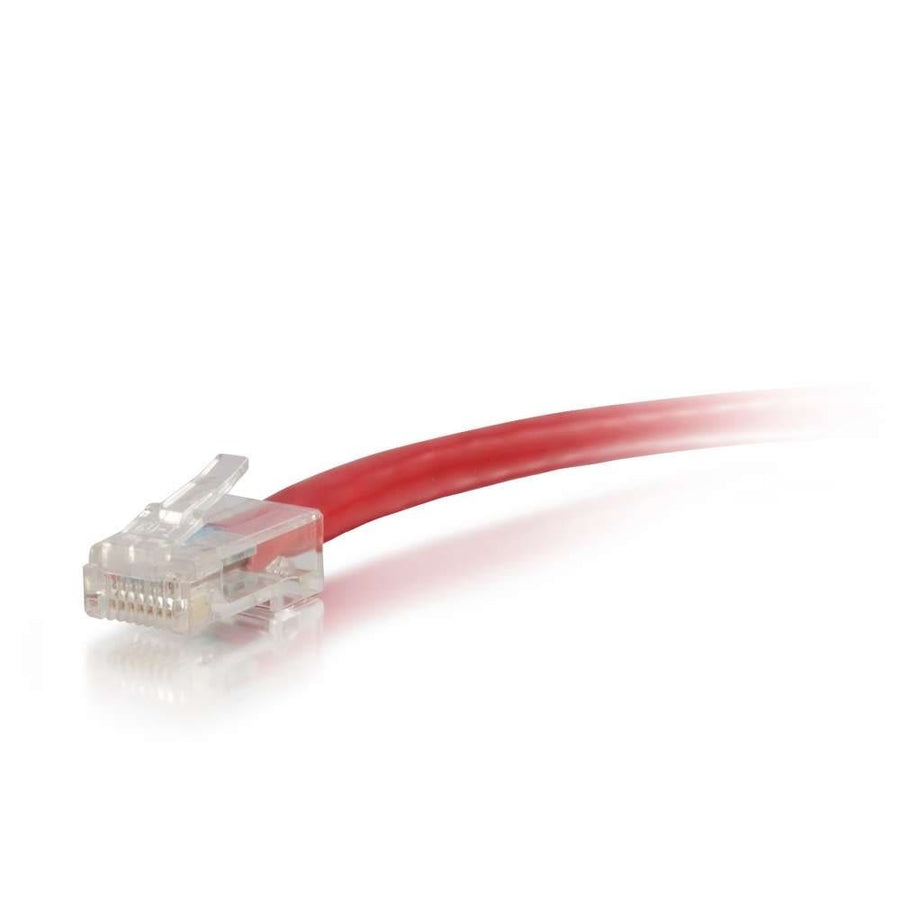 100ft (30.5m) Cat6 Non-Booted Unshielded UTP Ethernet Network Patch Cable - Red