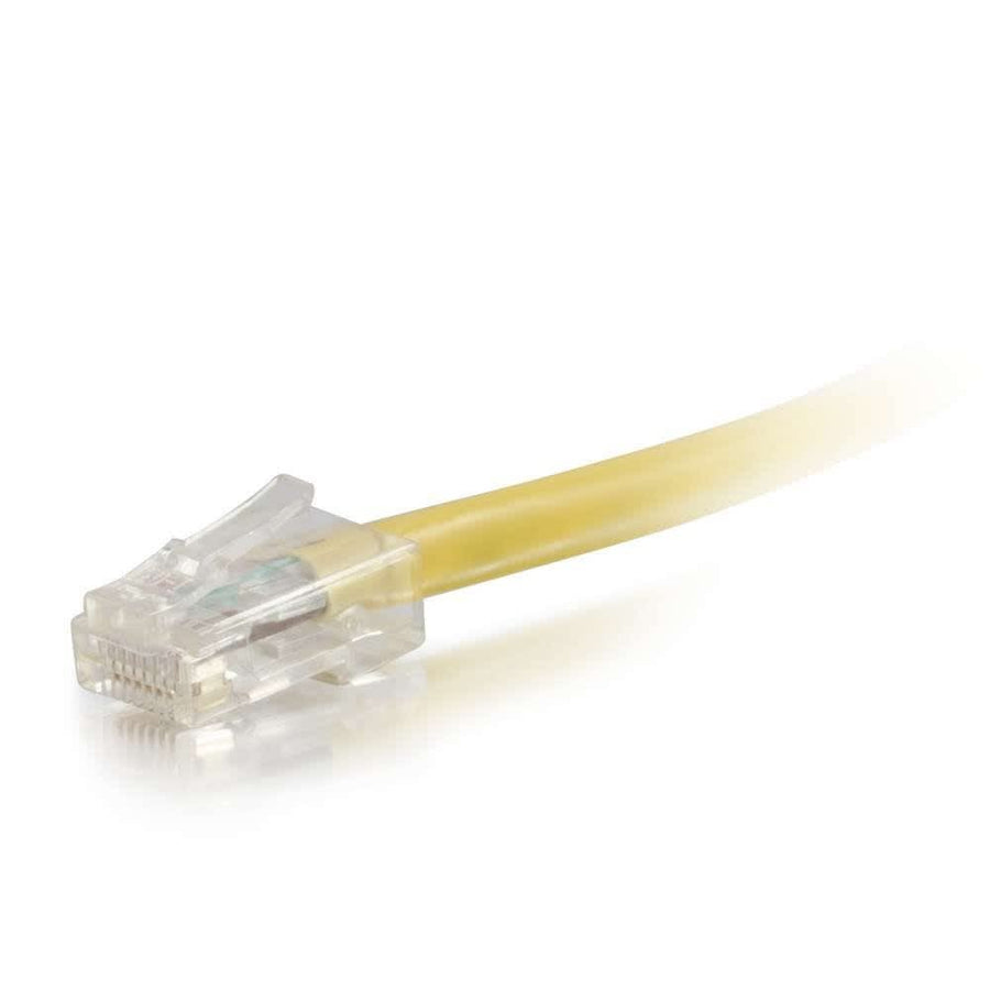 5ft (1.5m) Cat6 Non-Booted Unshielded UTP Ethernet Network Patch Cable - Yellow