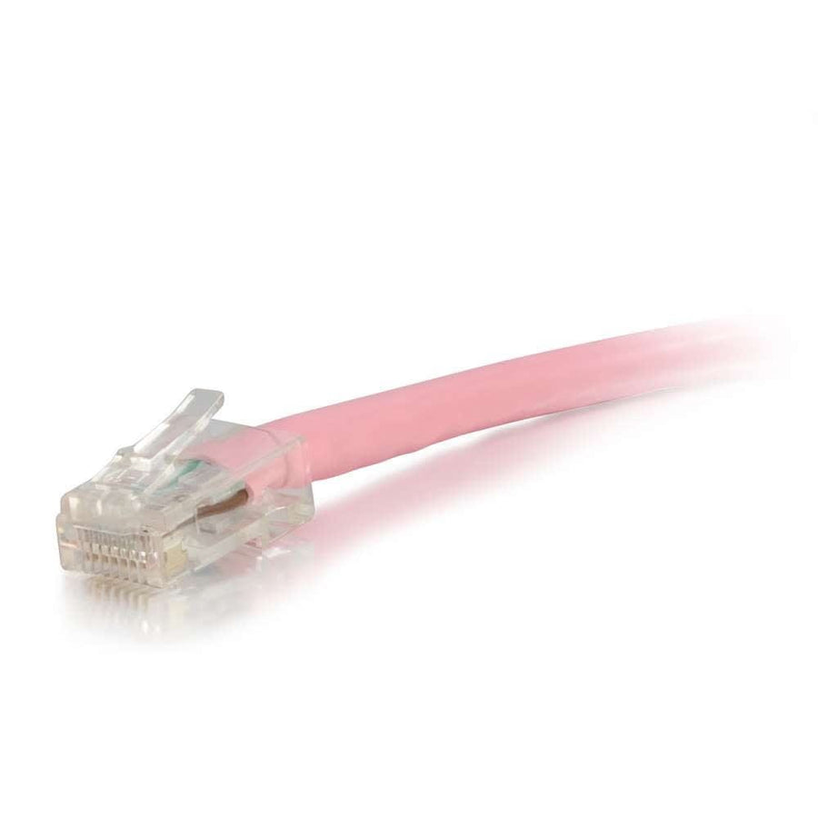 30ft (9.1m) Cat6 Non-Booted Unshielded UTP Ethernet Network Patch Cable - Pink