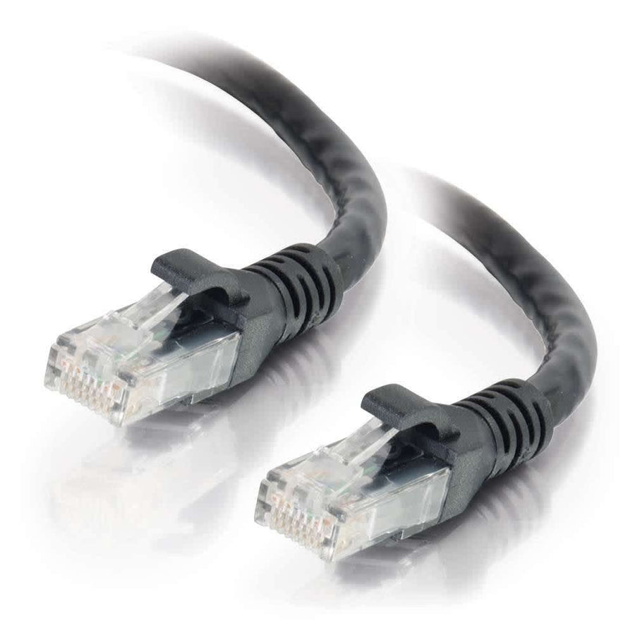 50ft (15.2m) Cat6 Snagless UTP Unshielded Ethernet Network Patch Cable - Black