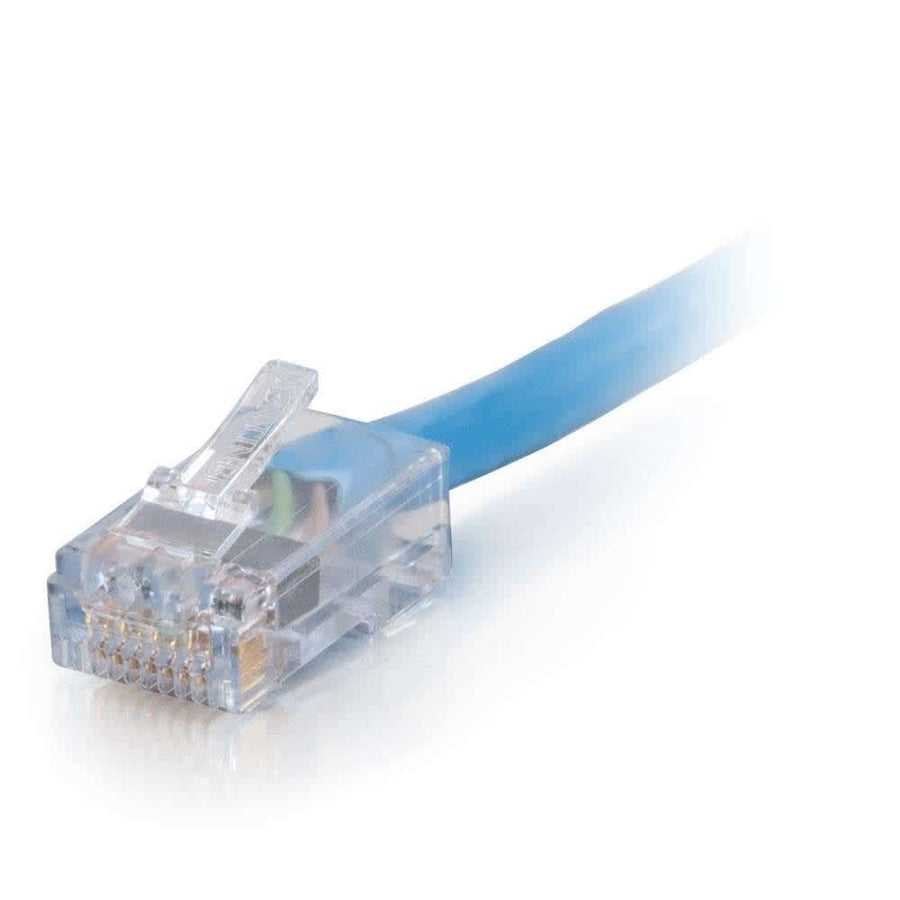 15ft (4.6m) Cat6 Non-Booted UTP Unshielded Ethernet Network Patch Cable - Plenum CMP-Rated - Blue