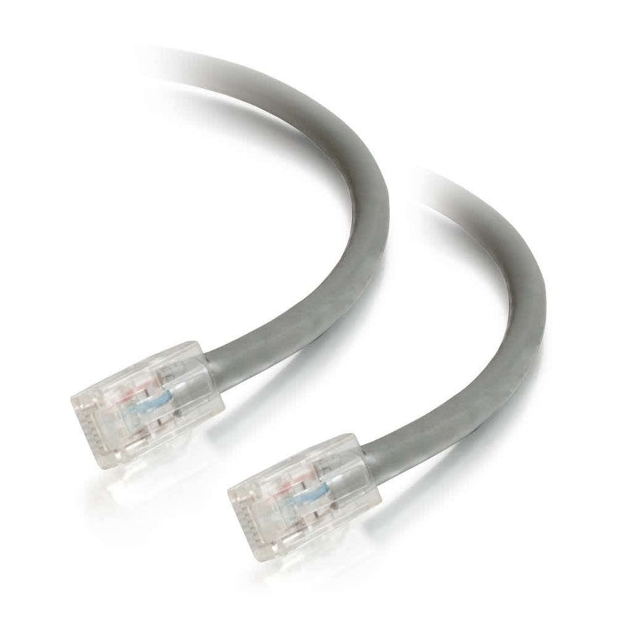 15ft (4.6m) Cat5e Non-Booted Unshielded UTP Ethernet Network Patch Cable - Gray