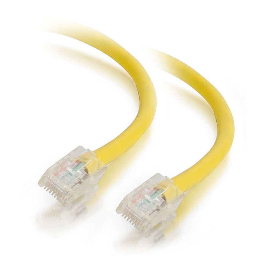 2ft (0.6m) Cat5e Non-Booted Unshielded UTP Ethernet Network Patch Cable - Yellow