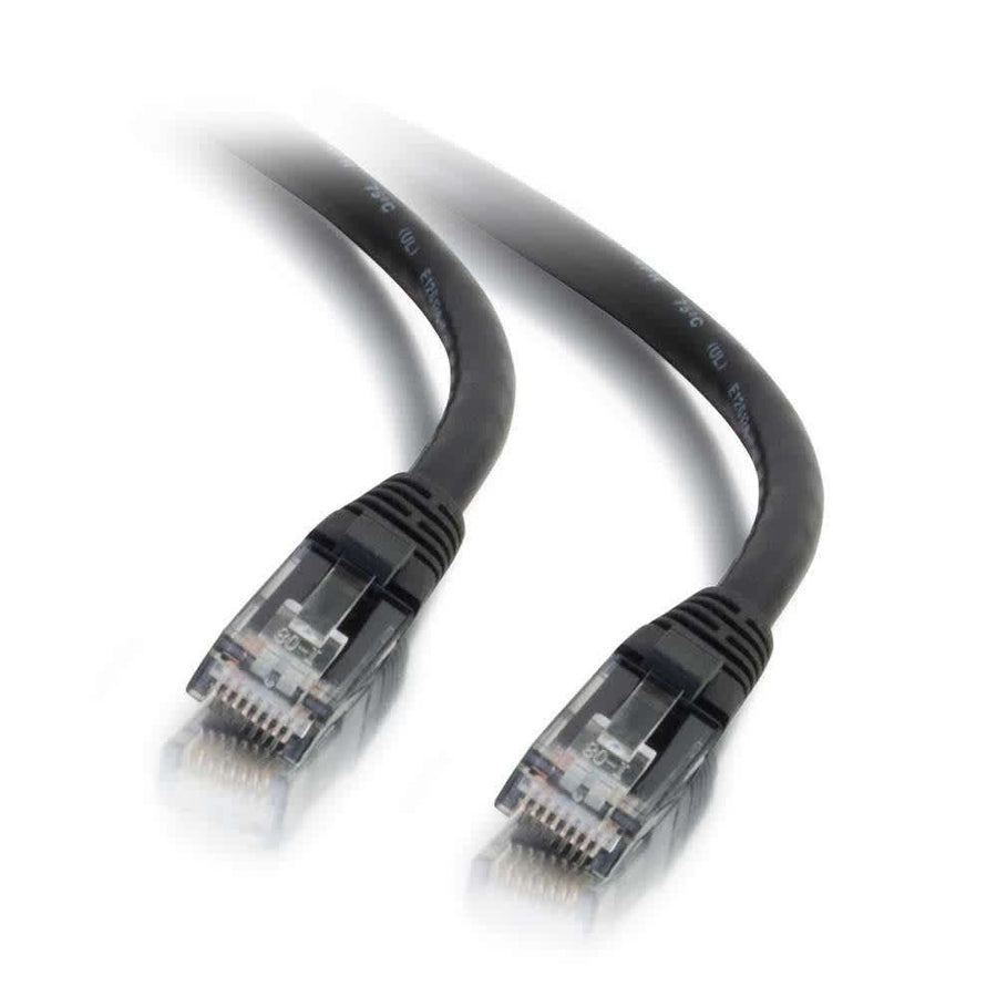 30ft (9.1m) Cat6 Snagless Unshielded UTP Ethernet Network Patch Cable - Black