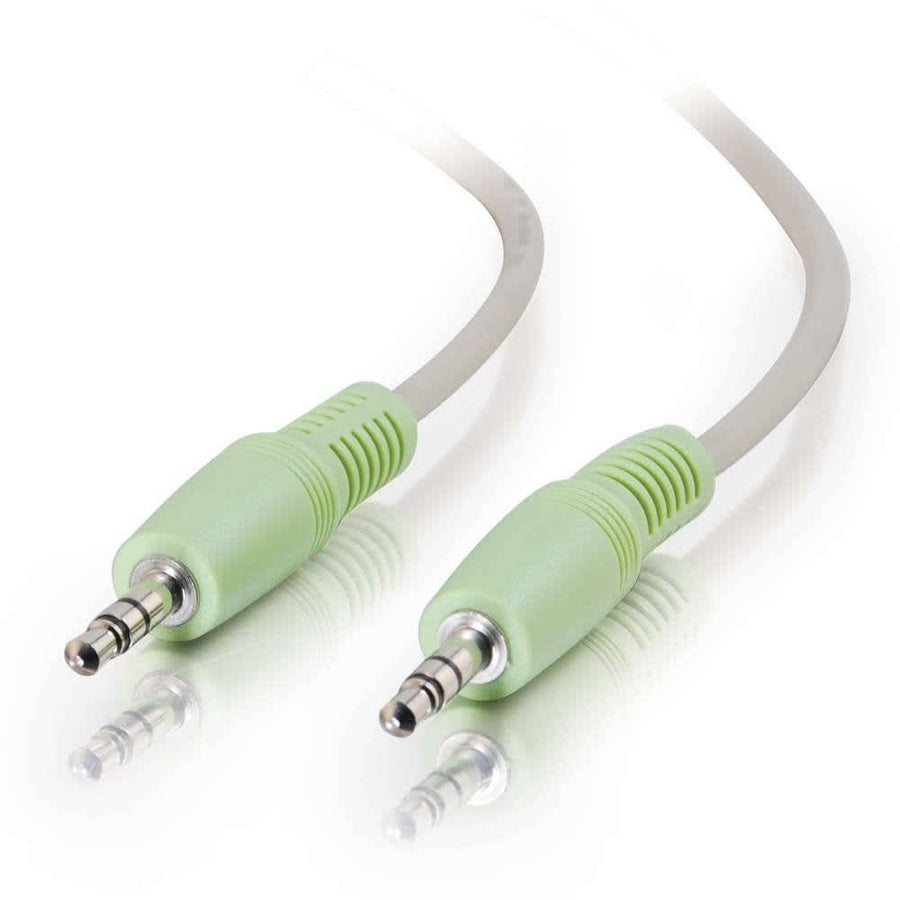 25ft (7.6m) 3.5mm M/M Stereo Audio Cable (PC-99 Color-Coded)