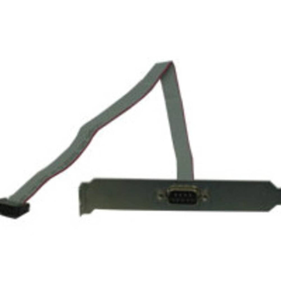 16in DB9M Serial RS232 Add-A-Port Adapter Cable with Bracket for Intel® Motherboards