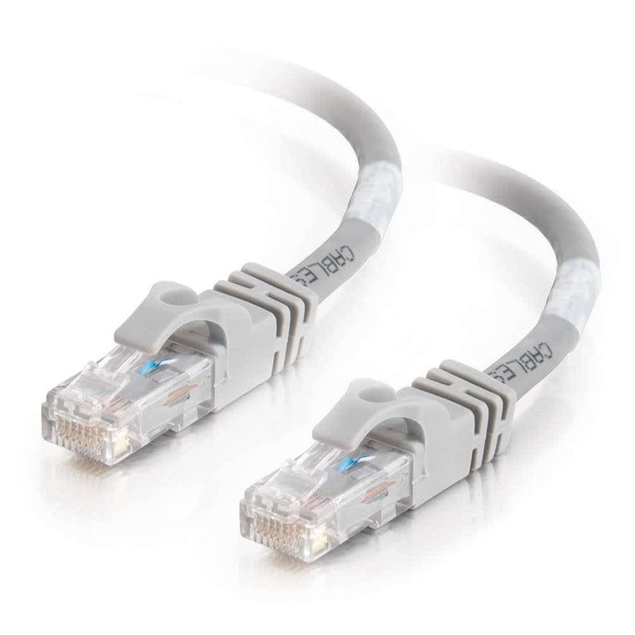 5ft (1.5m) Cat6 Snagless Unshielded UTP Network Crossover Patch Cable - Gray