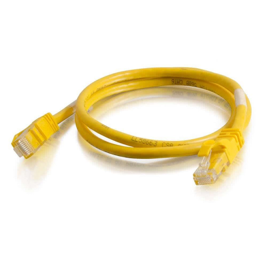 3ft (0.9m) Cat6 Snagless Unshielded UTP Network Crossover Patch Cable - Yellow