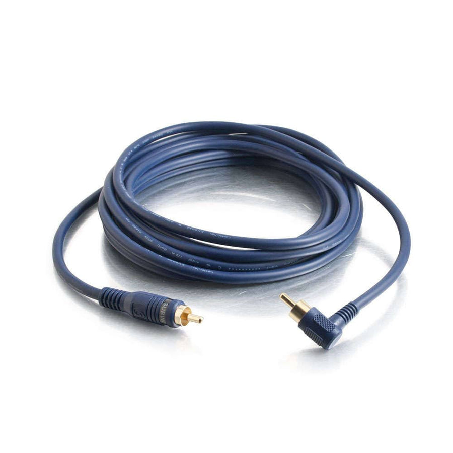 12ft (3.7m) Velocity™ Right Angled Subwoofer Cable