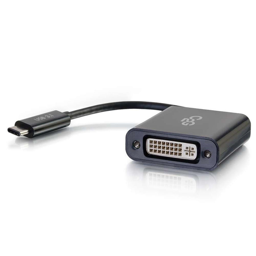 USB-C® To DVI-D Video Adapter Converter - Black