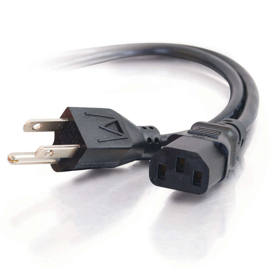 5ft (1.5m) 16 AWG Universal Power Cord (NEMA 5-15P to IEC320C13)