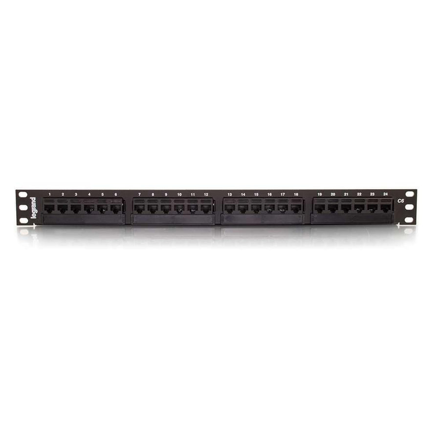 24-Port Cat6 110-Type Patch Panel