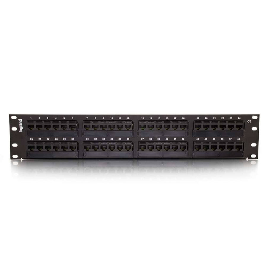 48-Port Cat6 110-Type Patch Panel