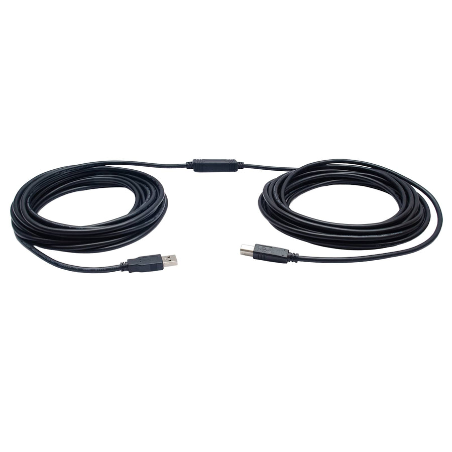 39.3ft (12m) USB A/B Active Cable (Center Booster Format) (39.4ft)