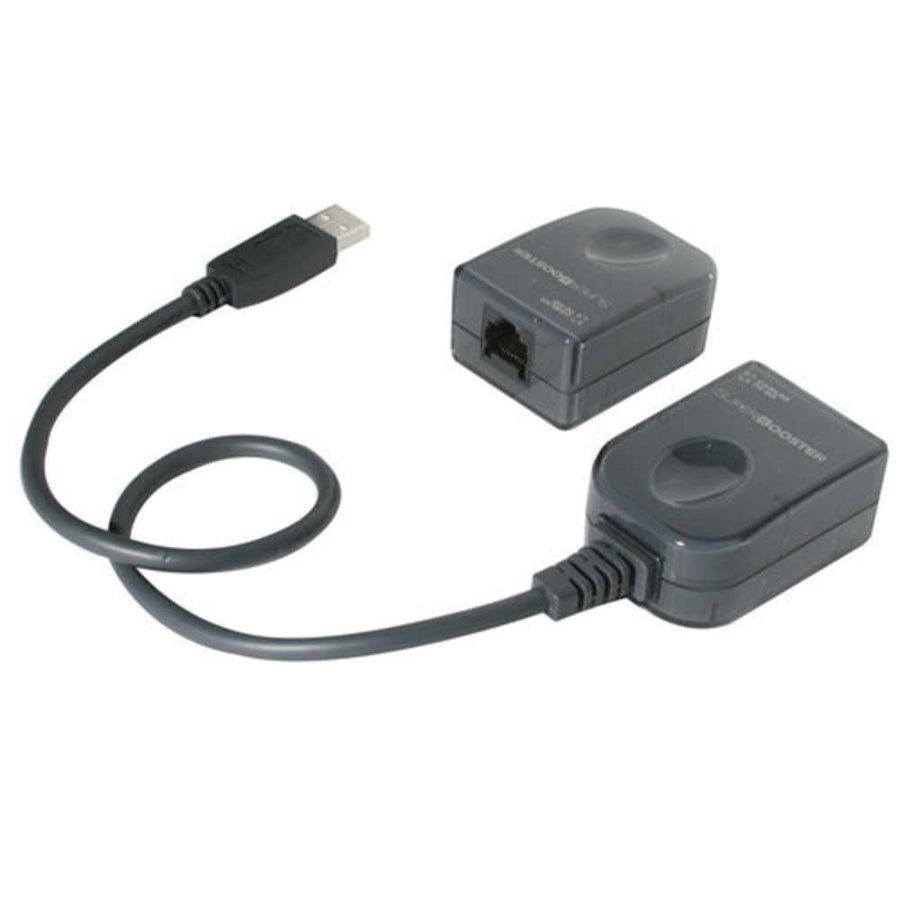 USB 1.1 Over Cat5 Superbooster™ Extender Dongle Kit with a 150 Foot Cat5 Cable